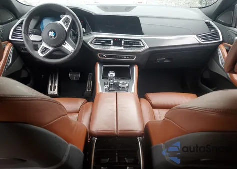 2021 BMW X6 xDrive40I из США, поврежденный, VIN 5UXCY6C09M9E75105